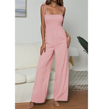 Load image into Gallery viewer, 2019 MAXIORILL New Women Sunflower Dot Print Jumpsuit Sleeveless Clubwear Wide Leg Pant Spot Outfit Wholesale T3

