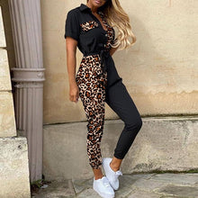 Load image into Gallery viewer, 2020 Women Summer Deep V Neck Short Sleeve Button Shirt Overalls Solid Jumpsuit Office Lady One Piece Romper Belt
